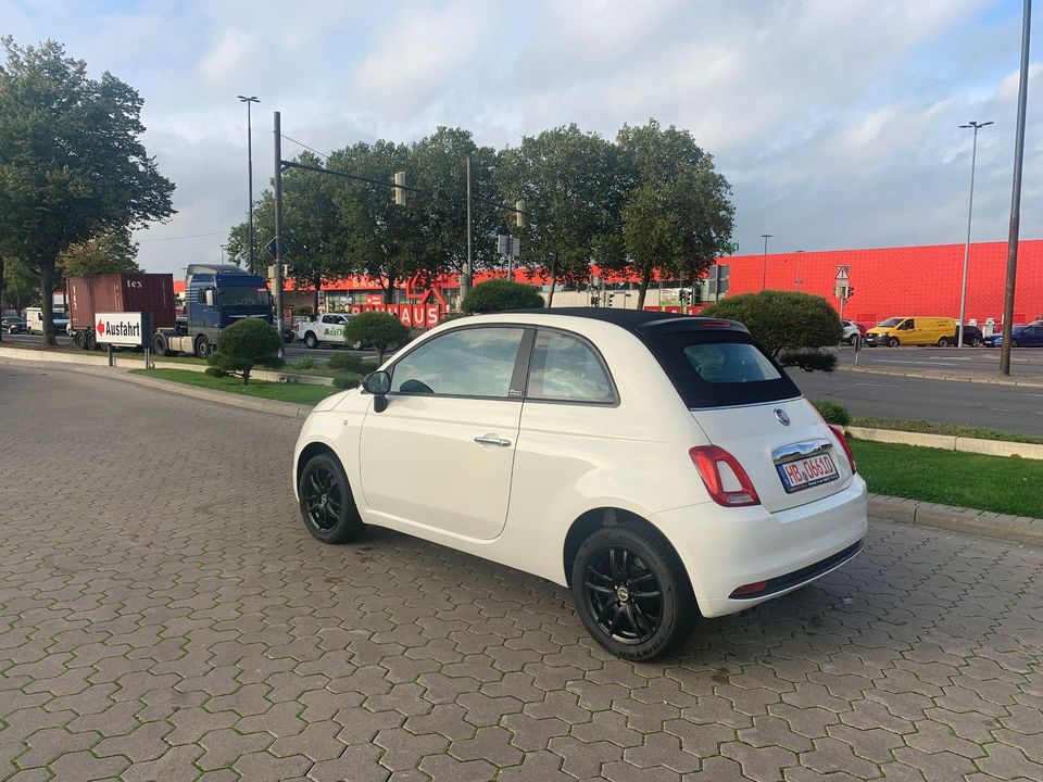 Fiat 500 Pop Cabrio in Bremen