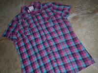 Jack Wolfskin Damen Bluse Kurzarm Karo Gr. M Brandenburg - Nauen Vorschau