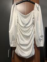 Kleid, Cocktailkleid, Shein, Satin, Cremeweiss, Gr.M Nordrhein-Westfalen - Marl Vorschau