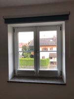 Verdunklungsrollos - in blau für ein Fenster und eine Tür Bayern - Söchtenau Vorschau