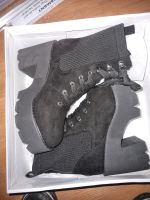 Schuhe Größe 38 schwarz Plateau stiefeletten schnür absatz NEU Thüringen - Gotha Vorschau
