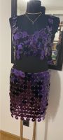 Paco Rabbane x H&M Pailetten Set Rock Oberteil Bustier Lila Top Bayern - Neuburg a.d. Donau Vorschau