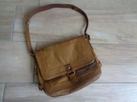 Hobo Bag Envelope Style camel Nuss braun 1A Zust Vintage L. CREDI Mecklenburg-Vorpommern - Samtens Vorschau