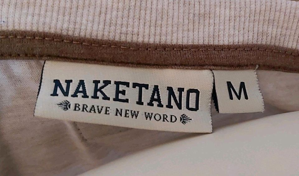 Naketano T-Shirt beige meliert in Ernsgaden