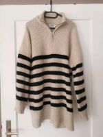 Pullover ONLY M gestreift Streifen beige Reißverschluss Silber Bayern - Lichtenfels Vorschau