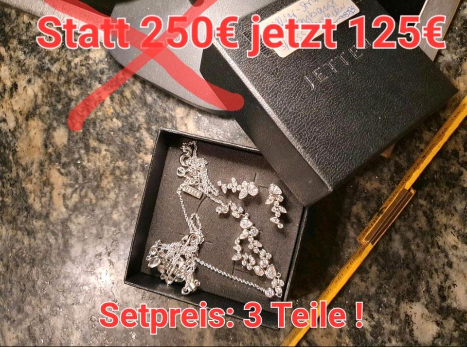 Jette Joop/ Schmuck/ NEU/925 S.-Set:Armband, Kette, Ohrringe in Dortmund