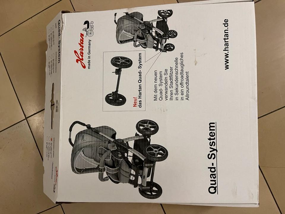 Quad System für Kinderwagen Hartan Racer GT / Topline S / Xperiq in Lüdenscheid