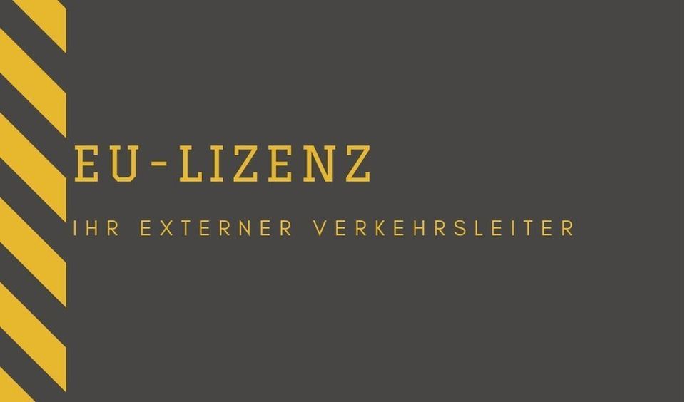 EU Lizenz I externer Verkehrsleiter Güterverkehr in Bad Orb