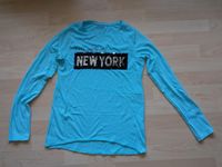 Kinder Mädchen Langarmshirt Gr. 164 170 Teen Review blau langarm Nordrhein-Westfalen - Hünxe Vorschau