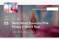 1x Stehplatz Nicki Minaj 5.6 Rheinland-Pfalz - Bassenheim Vorschau