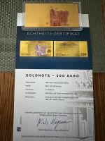 Reinstes Gold 999/1000 Goldnote 500 Euro € Geldschein Nordrhein-Westfalen - Moers Vorschau