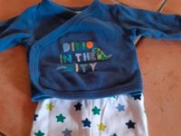 Baby-Outfit 2-tlg. Set Oberteil/Hose Dino blau/weiß von C&A Hessen - Langgöns Vorschau