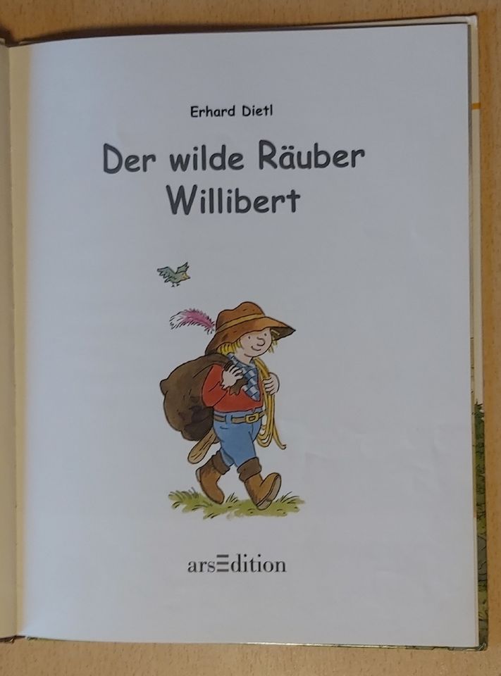 Vorschul-Bilderbuch Der wilde Räuber Willibert Dietl Gratisporto in Duisburg