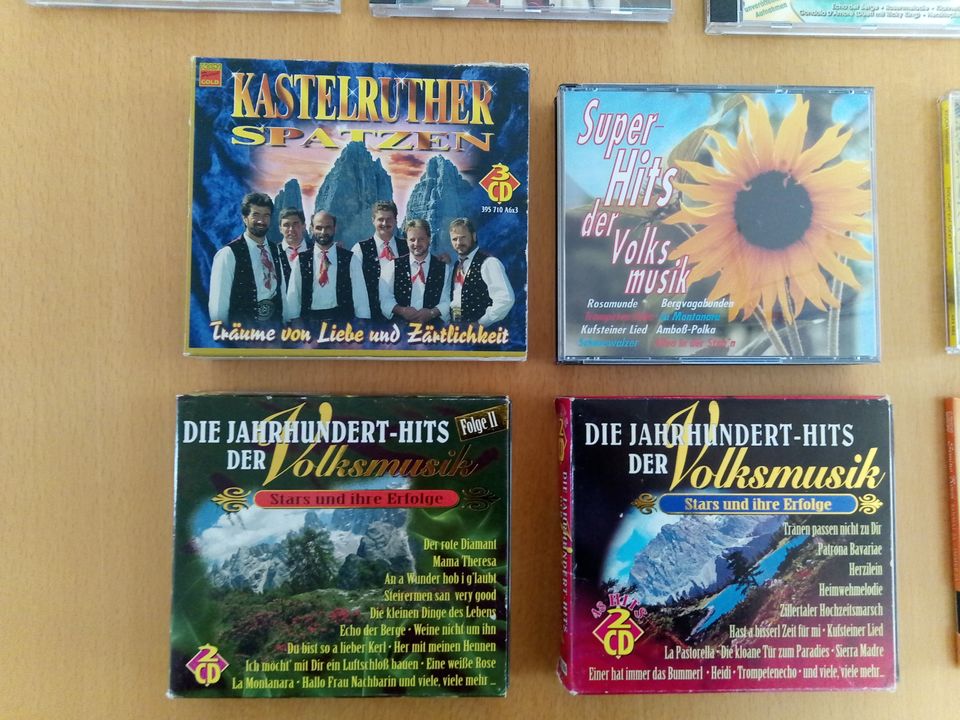 28 x Musik CD - Volksmusik - Konvolut Schnäppchen in Oberthulba