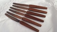 Mid Century 60er 50er 6 Obstmesser Set Solinger Klinge Teak - 12€ Nordrhein-Westfalen - Greven Vorschau