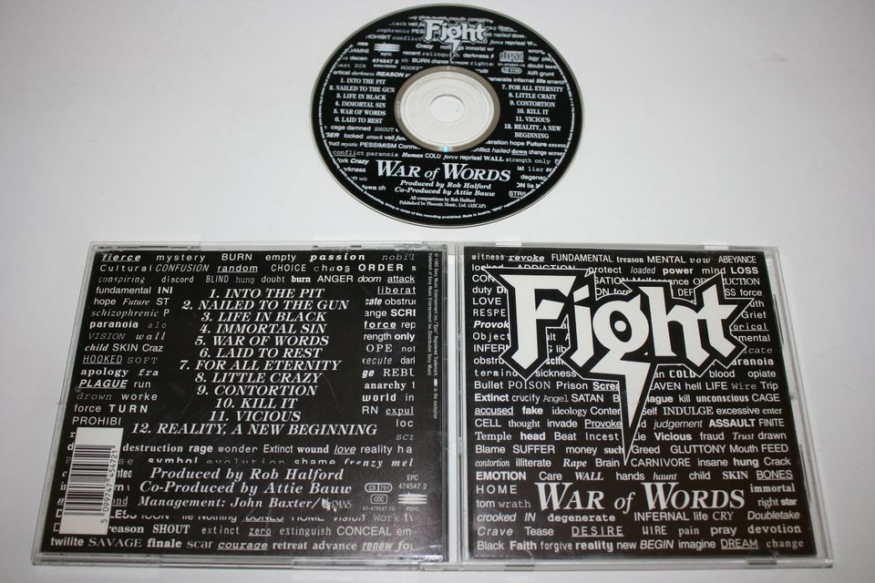 CD Fight - War of Words, sehr guter Zustand in Erlangen