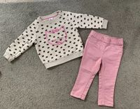 ❤️ Baby Set 74 / 80 Pullover Jeans Kind Hose Katze Pailletten Leipzig - Burghausen-Rückmarsdorf Vorschau