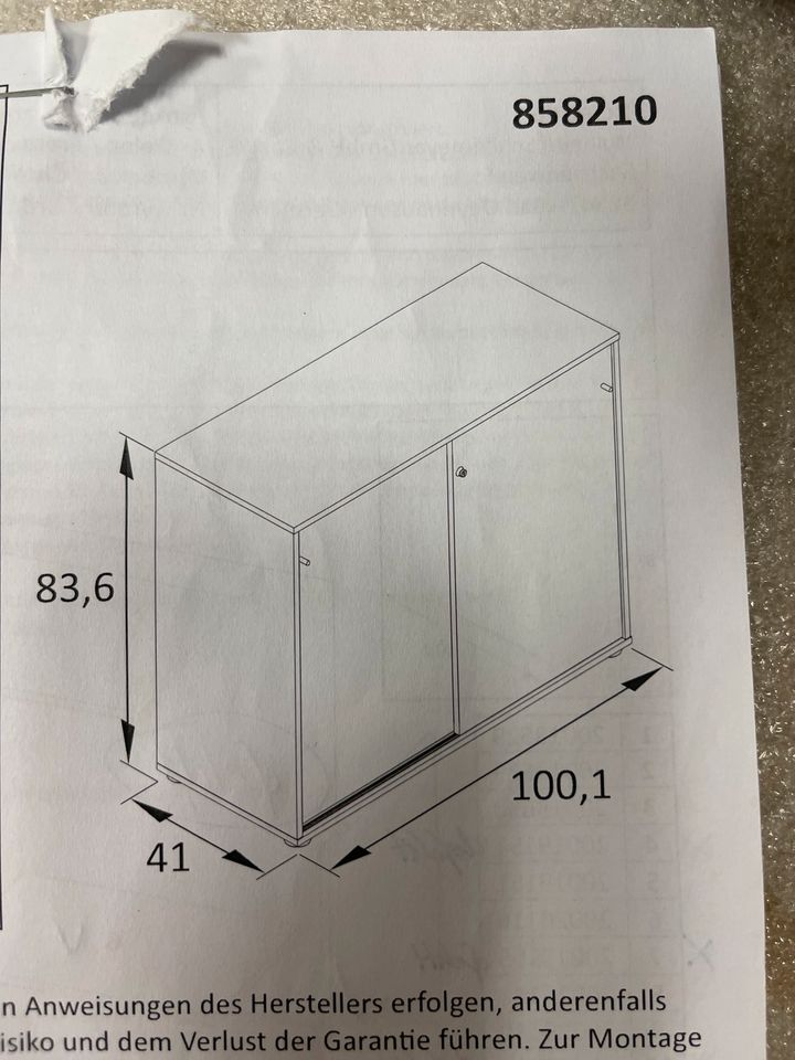 Aktenschrank, Sideboard, Kommode, Büro, Möbel in Lemgo