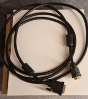 DVI-auf-DVI-Kabel (3 m) HDTV Auflösung bis 2560x1080, vergoldet Nordrhein-Westfalen - Alpen Vorschau