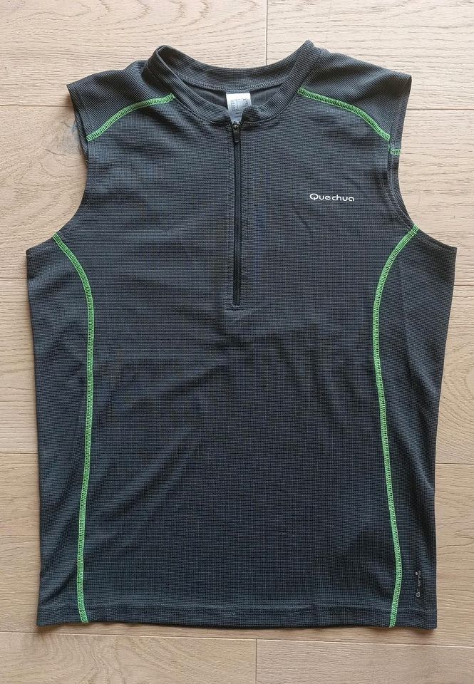 Laufshirt Singlet Gr. S Quechua Decathlon dunkelgrau in Solingen