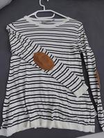 Asos Langarmshirt gestreift mit Patches an den Ellbogen Hessen - Wiesbaden Vorschau
