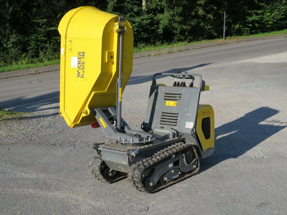 Kettendumper Wacker Neuson DT 10 mieten 1 Tag, netto 92€, FKB in Frankenberg (Eder)