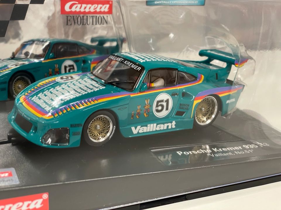 Carrera Evolution Porsche Kremer 935 K3 Vaillant NEU und OVP in Braunschweig