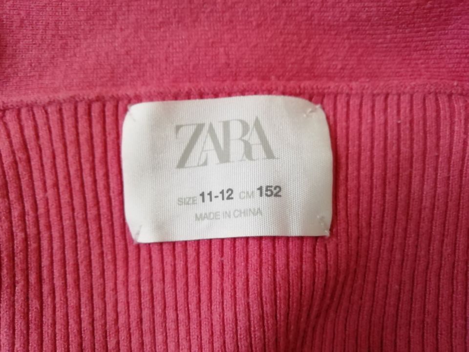 Zara Jacke Strickjacke 152 pink Weste Strickweste in Bielefeld