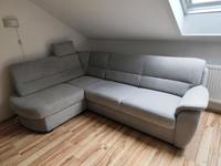 Ecksofa mit Funktion, Eckgarnitur, Silbergrau Baden-Württemberg - Frankenhardt Vorschau