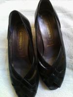 Damen Pumps Salamander schwarz Gr. 2,5 Absatz ca. 5 cm echt Leder Brandenburg - Heidesee Vorschau