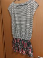 Kleid mit Streifen und Blumen Saarland - Nohfelden Vorschau