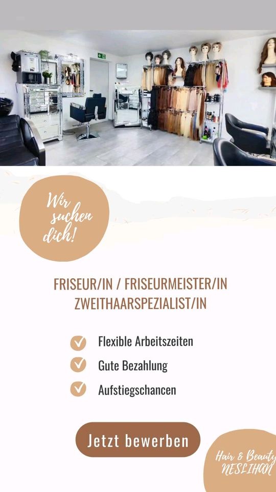 Friseur Friseurmeister zweithaarspezialist gesucht Aushilfe in Lünen