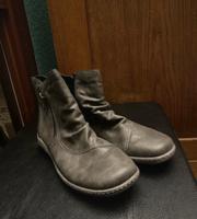 Anthrazit graue Ankle Boots, gefütterte Chelsea Boots Köln - Rodenkirchen Vorschau