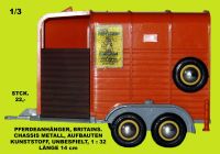 PFERDETRANSPORTANHÄNGER, MODELL BRITAINS  14 cm Niedersachsen - Freden Vorschau