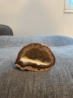 Großer Achat Edelstein Geode Braun Beige Amethyst Druse 1kg Nordrhein-Westfalen - Sankt Augustin Vorschau