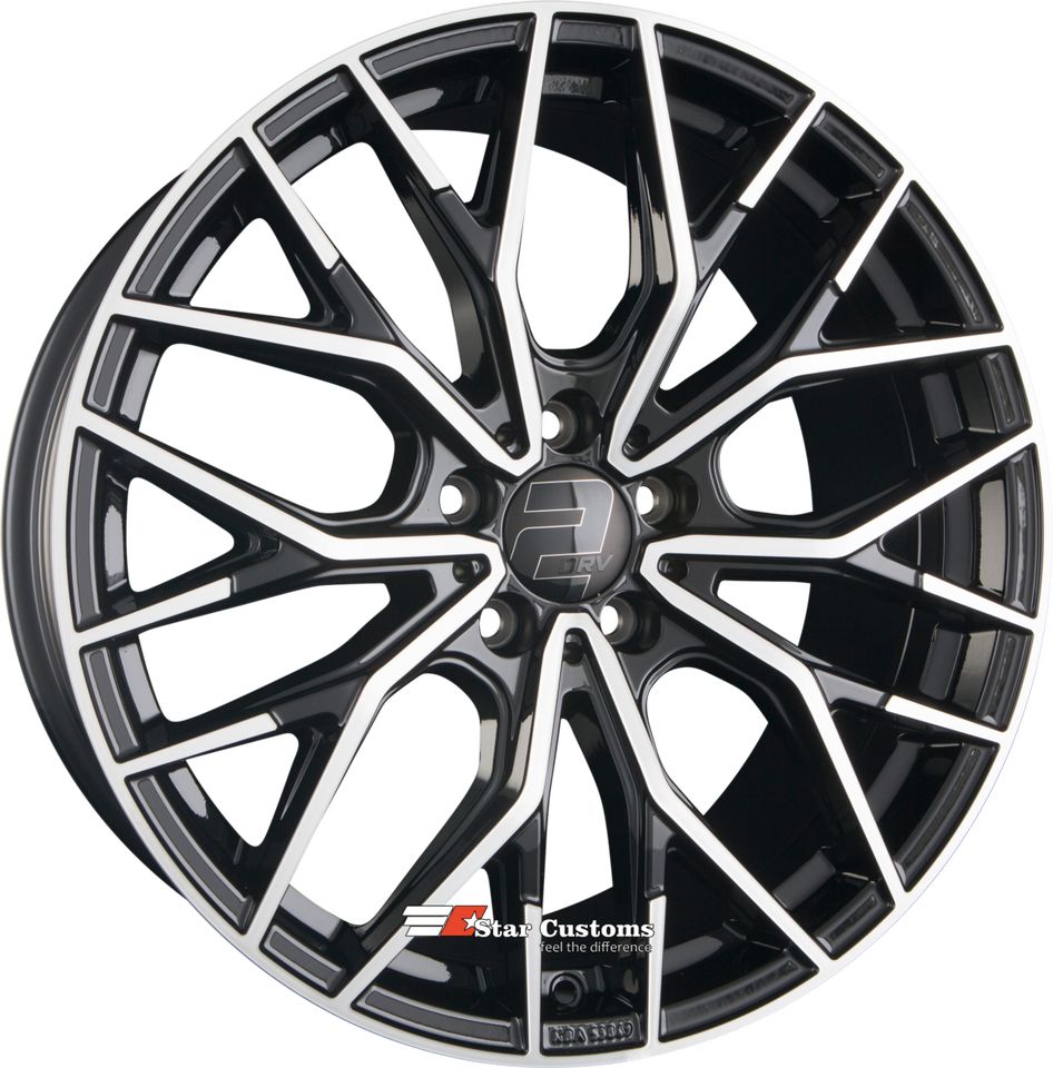 19 Zoll 2DRV by WHEELWORLD WH37 Sommerkompletträder 5x112 Sommerräder Sommerreifen Felgen Alufelgen für Audi A3 S3 RS3 8P 8V GY A4 S4 8E 8H QB6 B7 TT TTS 8J 8S Cabrio Sportback Limousine S-Line in Hagen