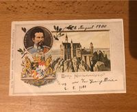 Postkarte Ansichtskarte Lithographie Burg Neuschwanstein Bayern - Schweinfurt Vorschau