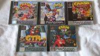 crash bandicoot 1-5 crash bash ctr team racing sony ps1 spiel Hessen - Lauterbach (Hessen) Vorschau