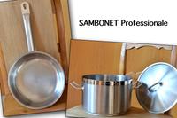 SAMBONET Professionale Topf Pfanne Kochtopf Edelstahl Gastro TOP Baden-Württemberg - Weinheim Vorschau
