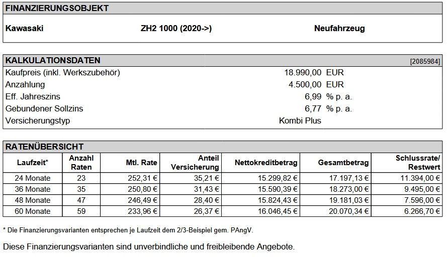 Kawasaki Z H2 Kompressor Bike MY 2024 NEU 4 Jahre Garantie in Bad Liebenwerda