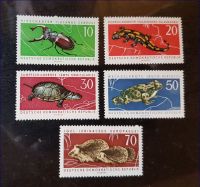 DDR MiNr. 978-982 Satz Geschützte Tiere Ausgabe 1963, postfrisch Sachsen - Pirna Vorschau