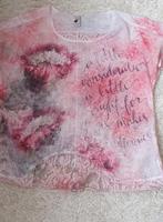 Tredy ❣️Shirt Gr.42 rosa Spitze Brandenburg - Schönfließ b Oranienburg Vorschau