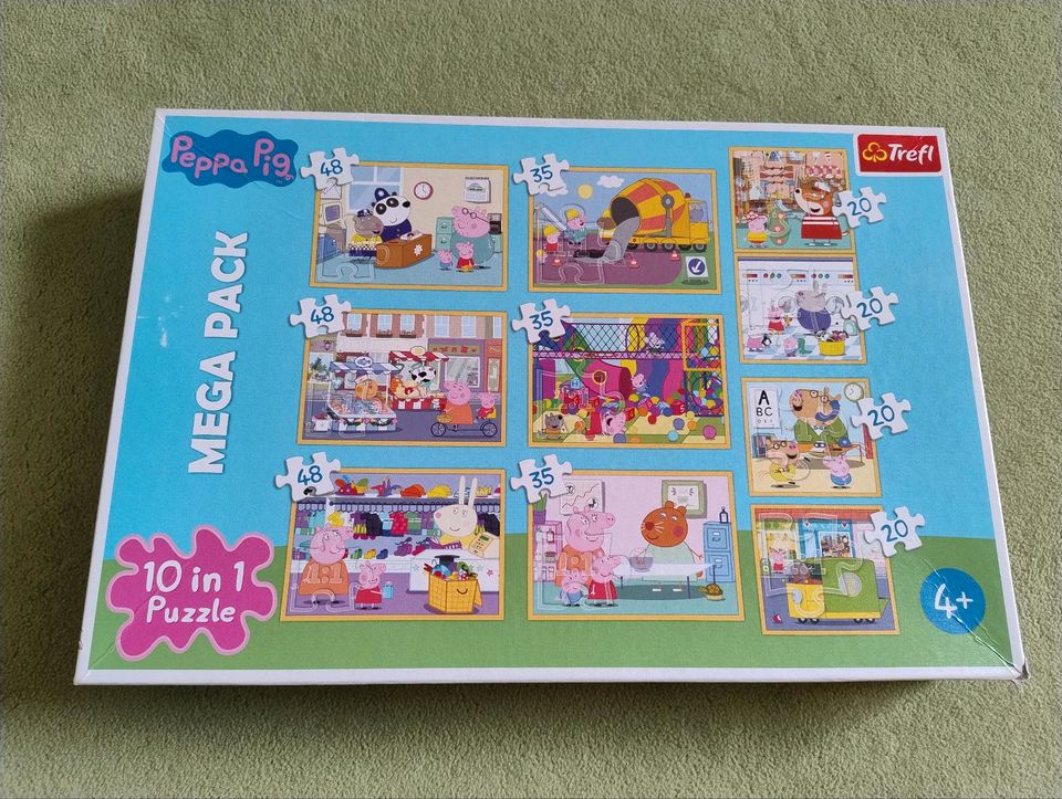 Puzzle 10 in 1 Peppa Pig in Magdeburg