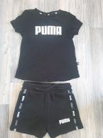 PUMA Mädchen Sportkleidung Tshirt Shorts Leggins 140 Niedersachsen - Celle Vorschau