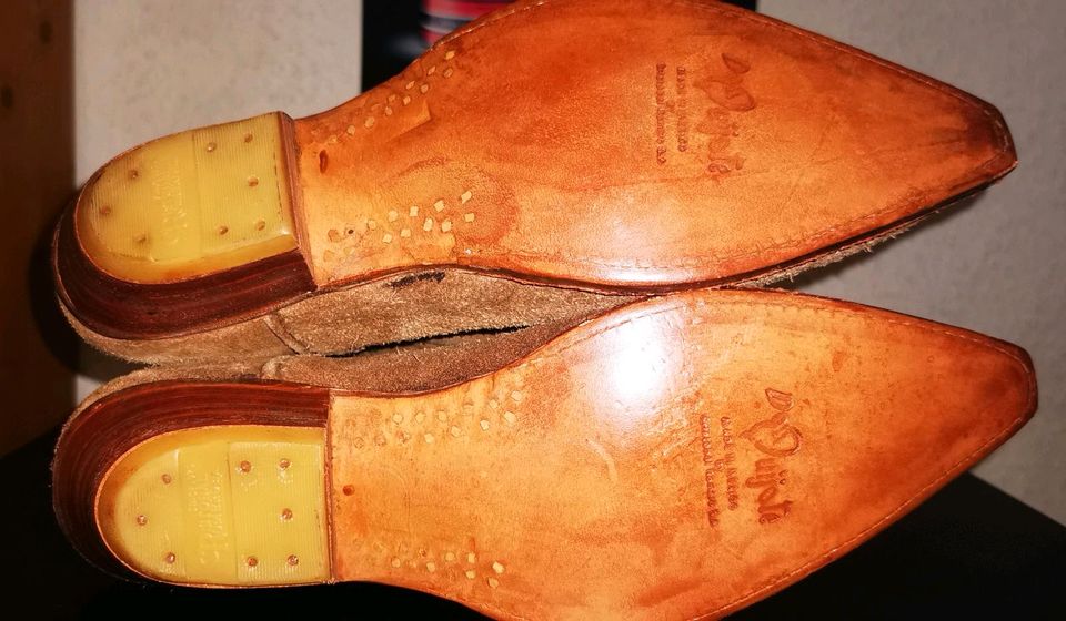 Cowboystiefel 39 Don Quijote Westernstiefel Boots Wildleder Neu in Gelsenkirchen