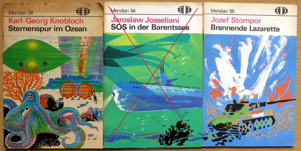 Verkaufe drei "Meridian"-Hefte der DDR in Birkenwerder