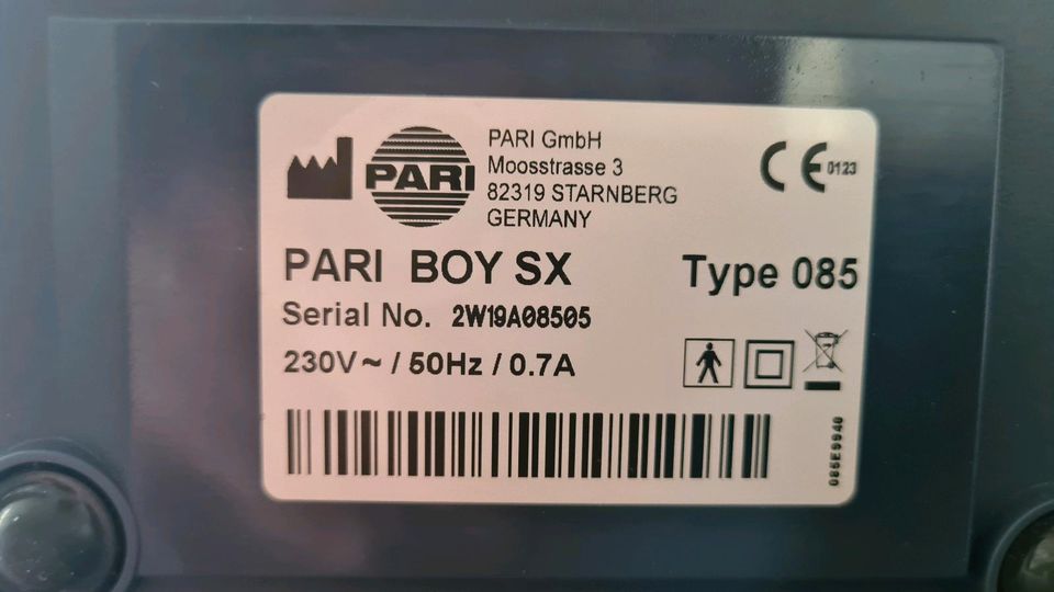 Original PARI TurboBOY SX Inhalationsgerät Inhaliergerät in Dallgow