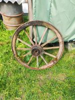 Holzrad alt Gartendeko Thüringen - Auengrund Vorschau