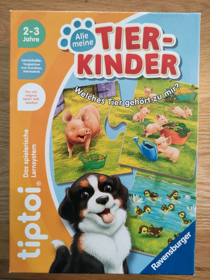 Tiptoi/ Tip toi Tierkinder 2 - 3 Jahre in Kandel