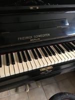 Klavier / Piano von Friedrich Schwechten Berlin, um 1925, schwarz Hessen - Neuhof Vorschau